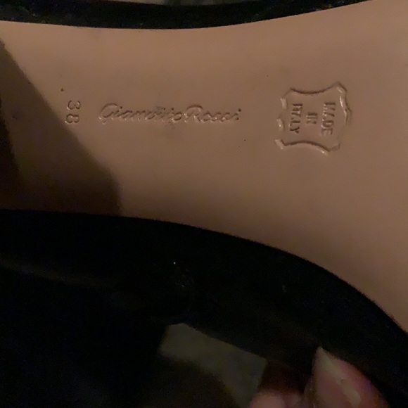 Mint Gianvito Rossi knee high leather boots. - Picture 4 of 12